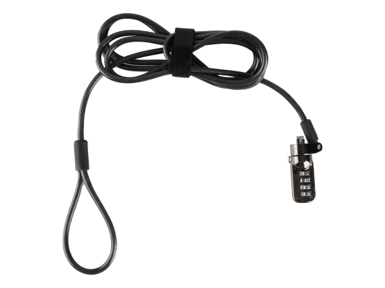Câble Antivol à Clé Pour PC, Ordinateur Portable, Smartphone - Sécurité Renforcée